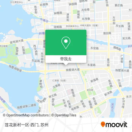 莲花新村一区-西门地图