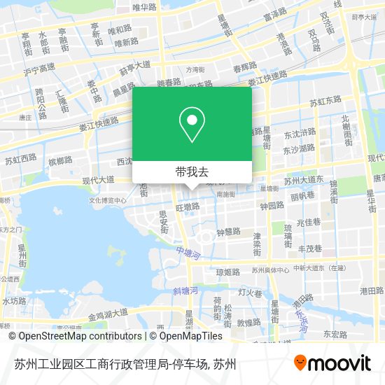 苏州工业园区工商行政管理局-停车场地图