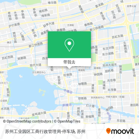 苏州工业园区工商行政管理局-停车场地图