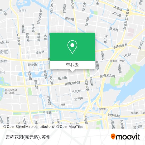 康桥花园(嘉元路)地图