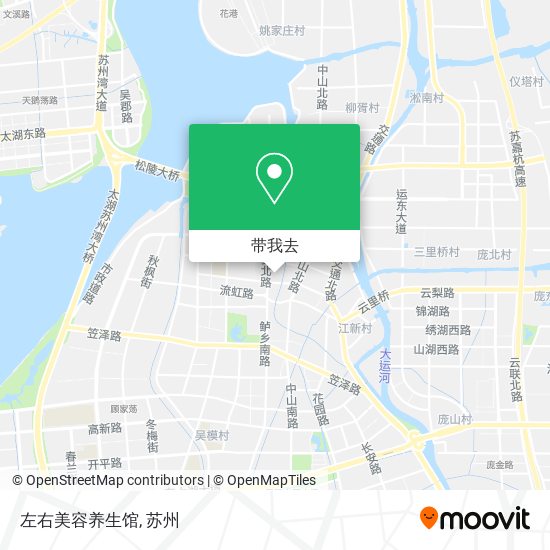 左右美容养生馆地图