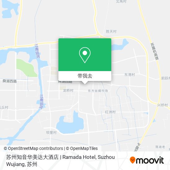 苏州知音华美达大酒店 | Ramada Hotel, Suzhou Wujiang地图