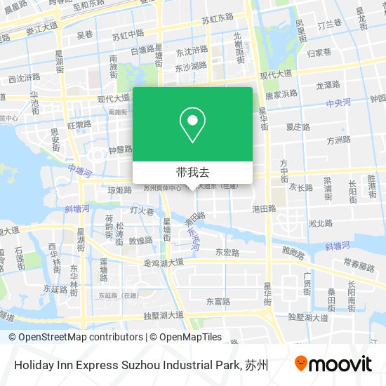 Holiday Inn Express Suzhou Industrial Park地图