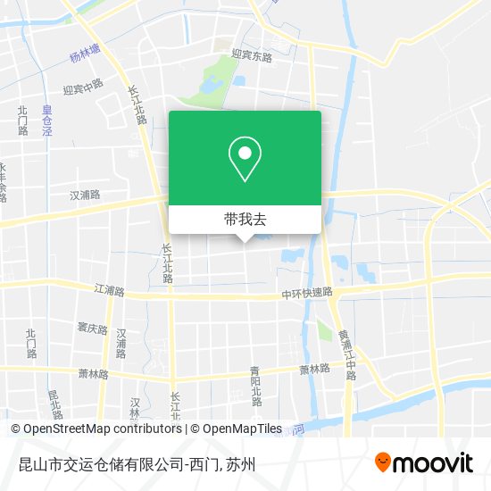 昆山市交运仓储有限公司-西门地图