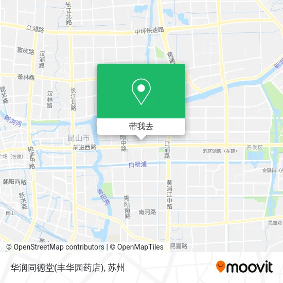 华润同德堂(丰华园药店)地图