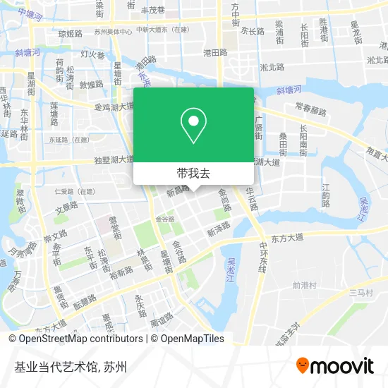 基业当代艺术馆地图
