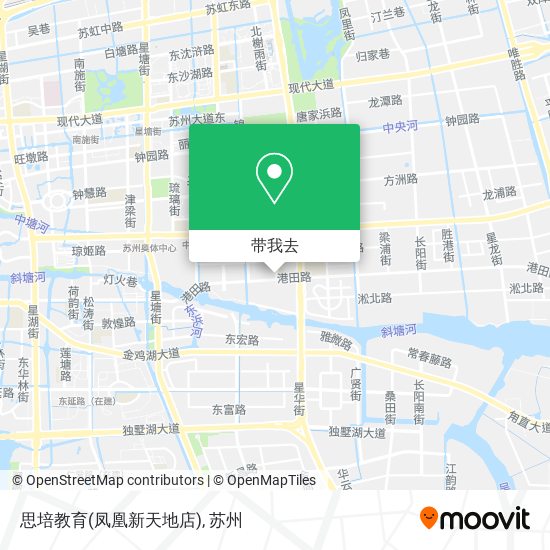 思培教育(凤凰新天地店)地图