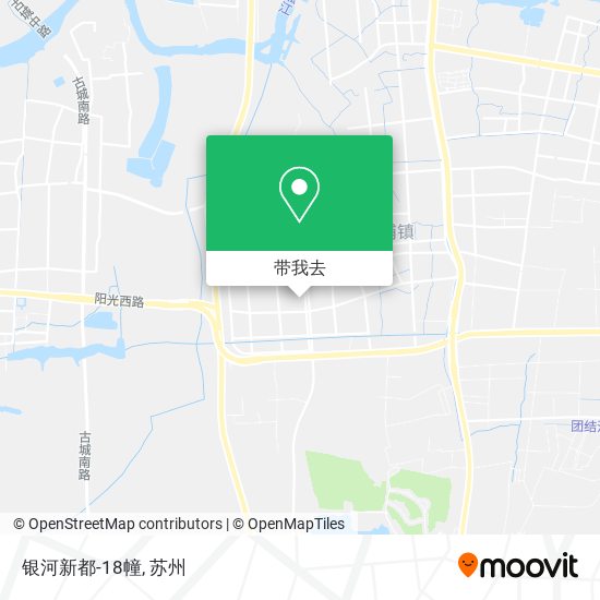 银河新都-18幢地图