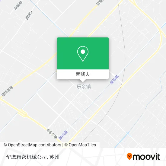 华鹰精密机械公司地图