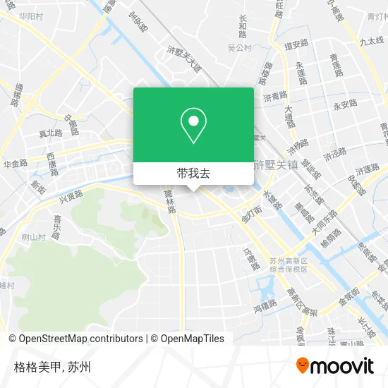 格格美甲地图