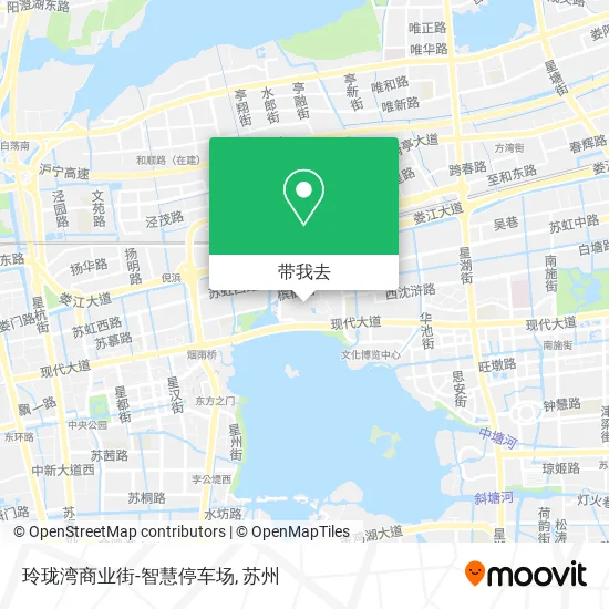 玲珑湾商业街-智慧停车场地图