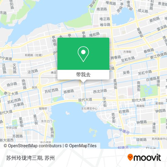 苏州玲珑湾三期地图