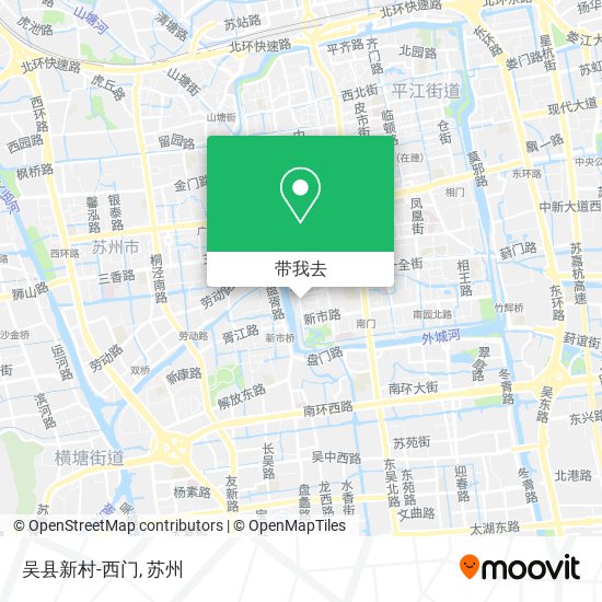 吴县新村-西门地图