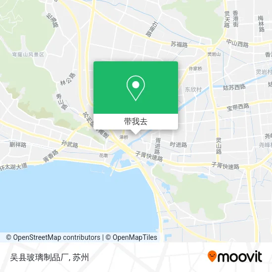 吴县玻璃制品厂地图