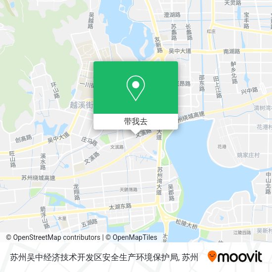 苏州吴中经济技术开发区安全生产环境保护局地图