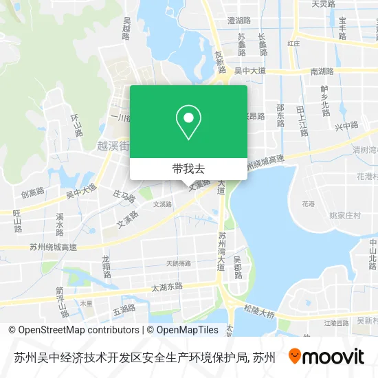 苏州吴中经济技术开发区安全生产环境保护局地图