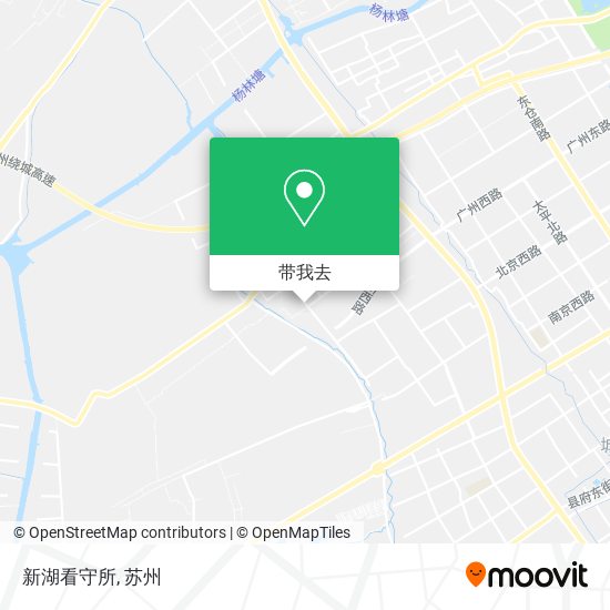 新湖看守所地图