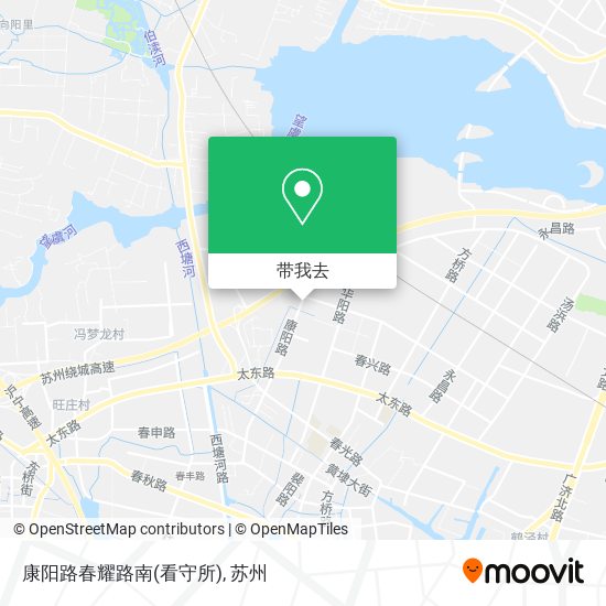 康阳路春耀路南(看守所)地图