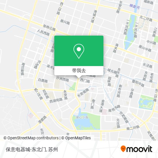 保意电器城-东北门地图