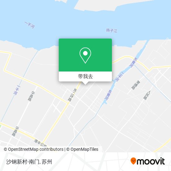 沙钢新村-南门地图