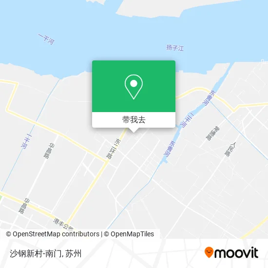 沙钢新村-南门地图