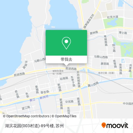 湖滨花园(003村道)-89号楼地图