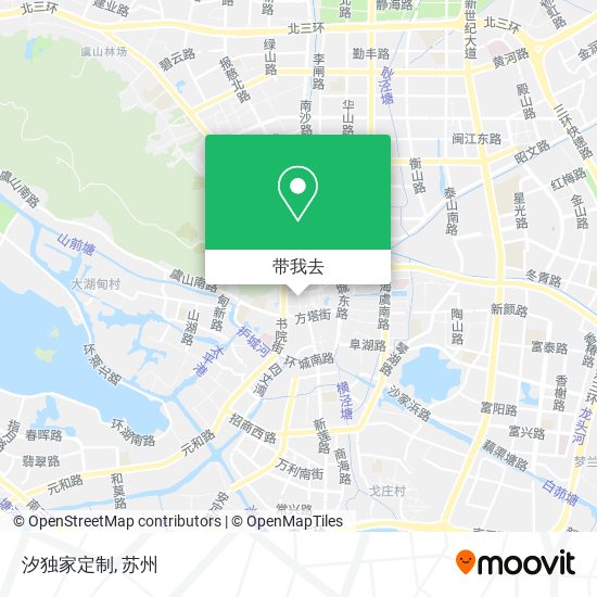 汐独家定制地图