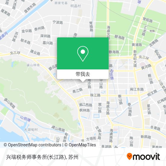 兴瑞税务师事务所(长江路)地图