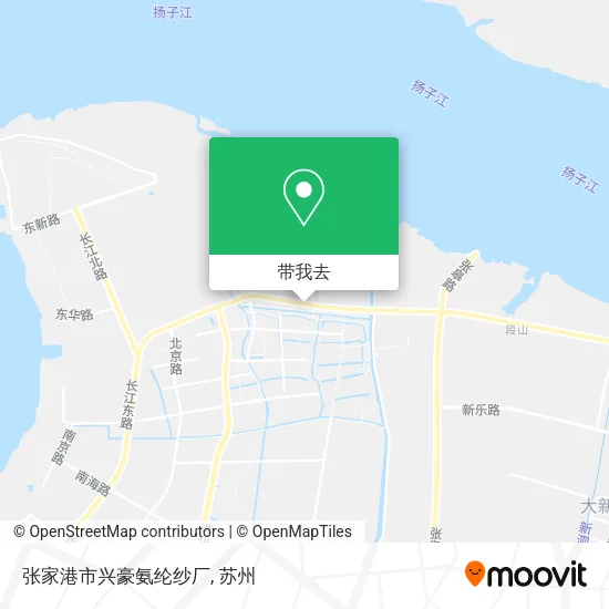 张家港市兴豪氨纶纱厂地图