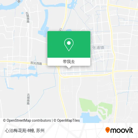 心泊梅花苑-8幢地图