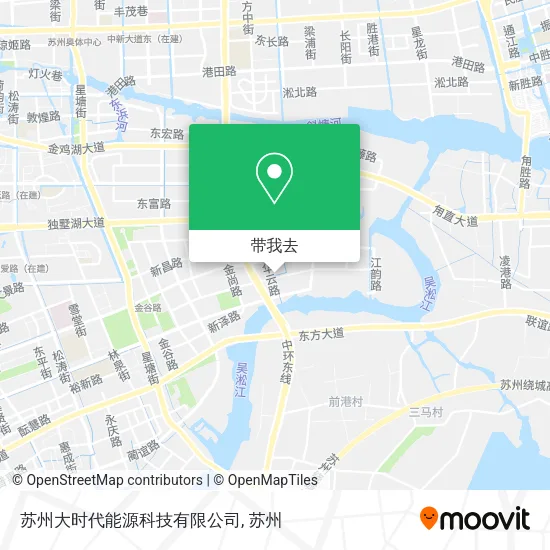 苏州大时代能源科技有限公司地图