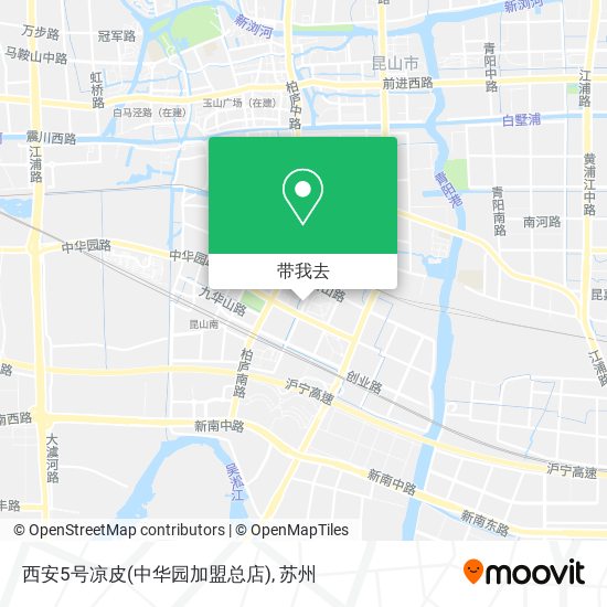 西安5号凉皮(中华园加盟总店)地图