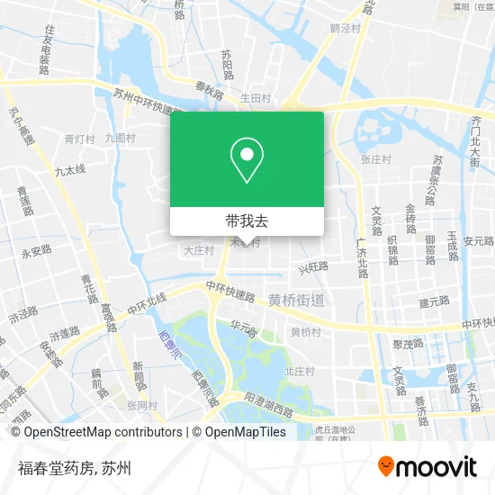 福春堂药房地图