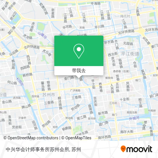 中兴华会计师事务所苏州会所地图