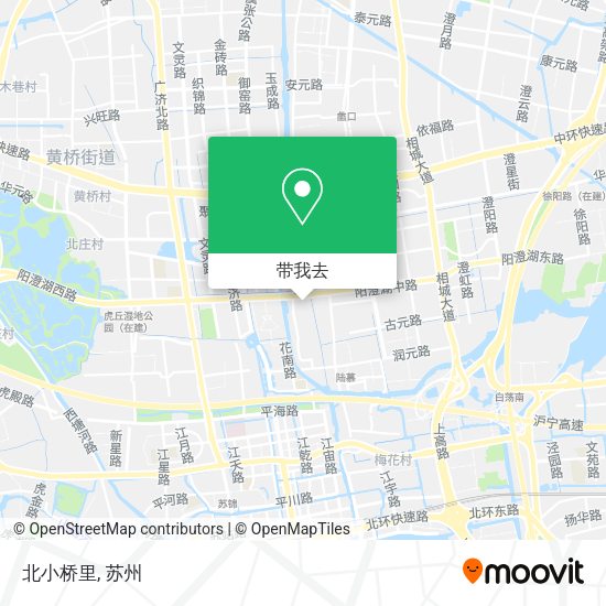 北小桥里地图