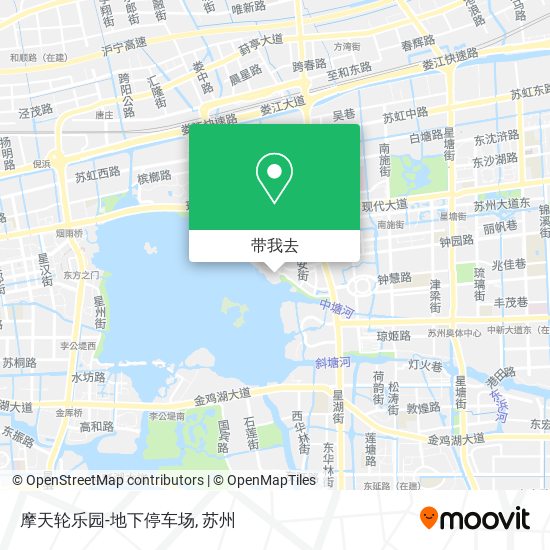 摩天轮乐园-地下停车场地图