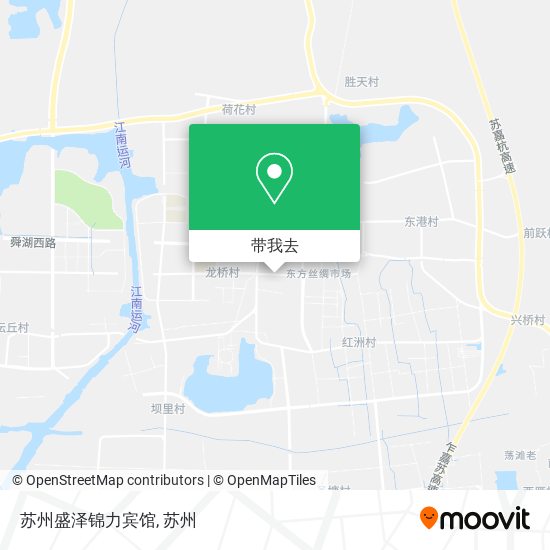 苏州盛泽锦力宾馆地图