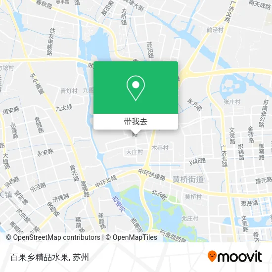 百果乡精品水果地图