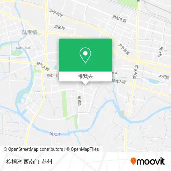 棕榈湾-西南门地图