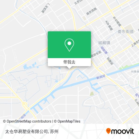 太仓华易塑业有限公司地图