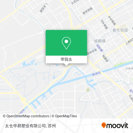 太仓华易塑业有限公司地图