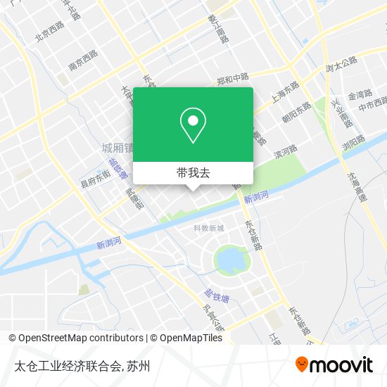 太仓工业经济联合会地图