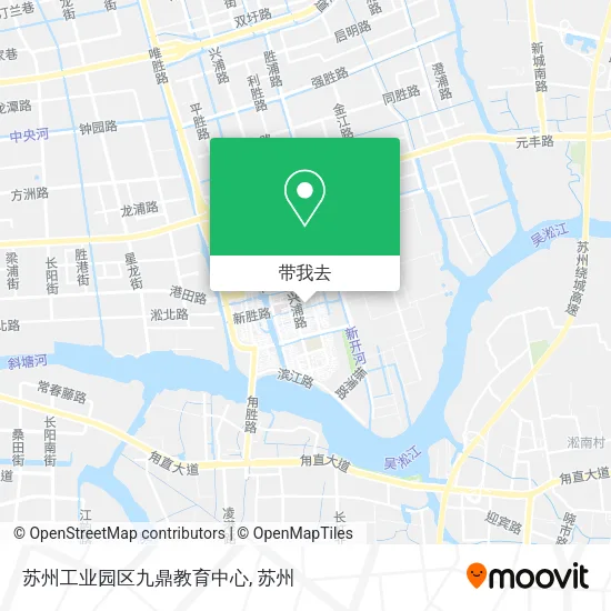 苏州工业园区九鼎教育中心地图