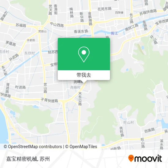 嘉宝精密机械地图