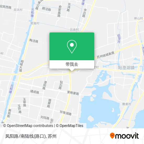 凤阳路/南陆线(路口)地图