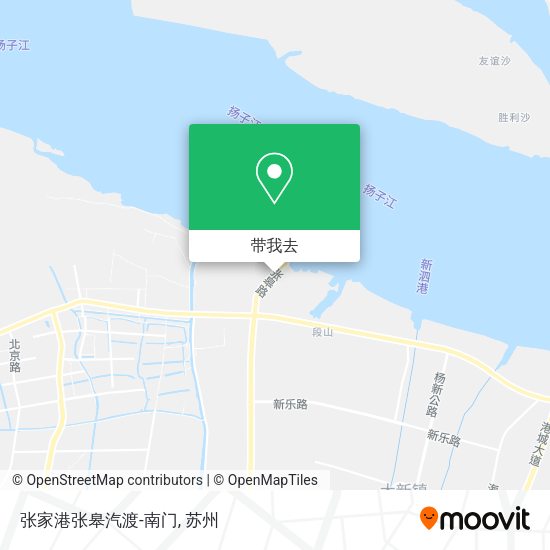 张家港张皋汽渡-南门地图
