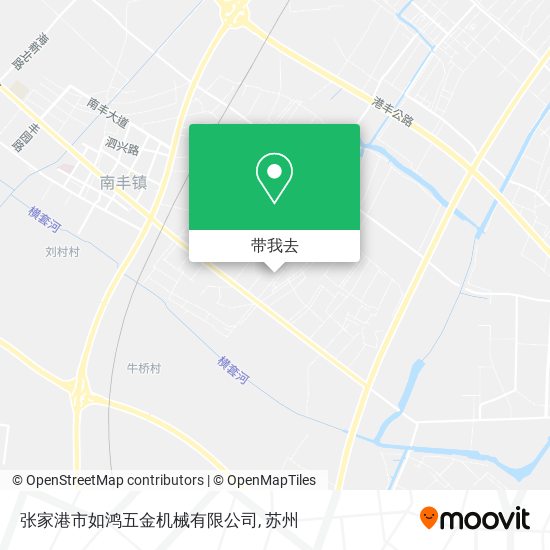 张家港市如鸿五金机械有限公司地图