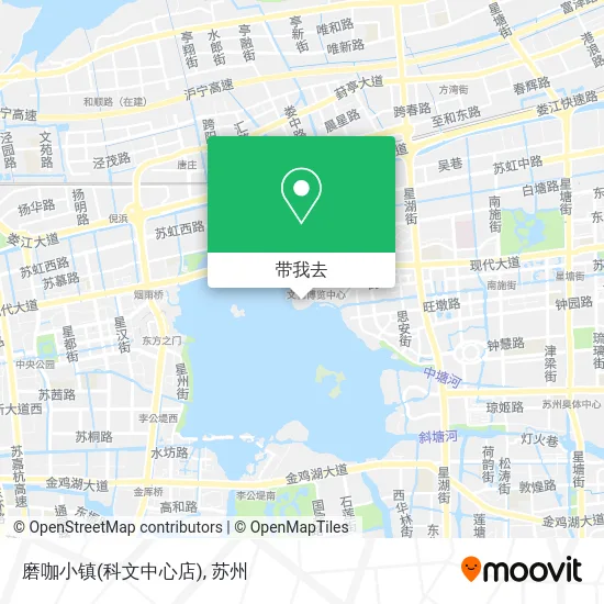 磨咖小镇(科文中心店)地图