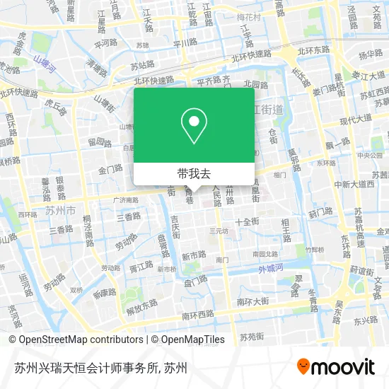 苏州兴瑞天恒会计师事务所地图