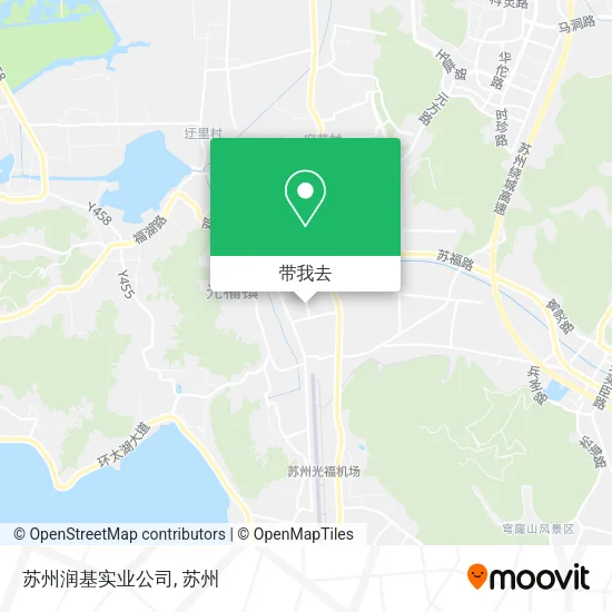 苏州润基实业公司地图